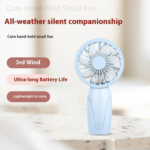 Portable and Rechargeable Handheld Fan for the summer